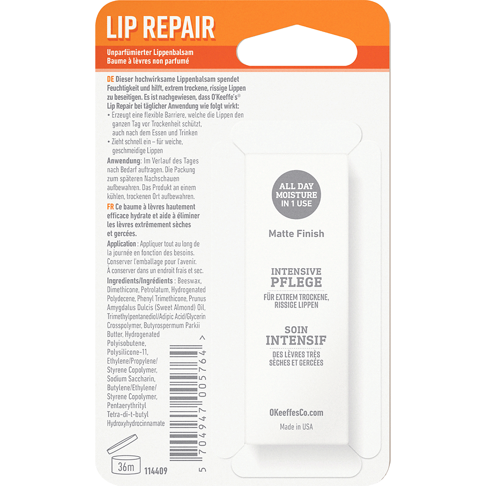 Bild: O'Keeffe's Lip Repair Lippenpflege 