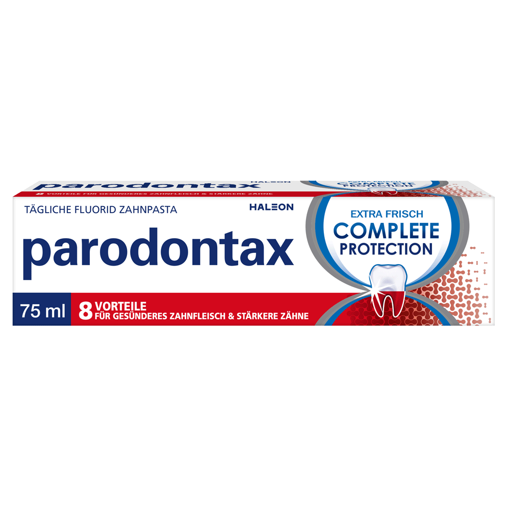 Bild: Parodontax Zahncreme Complete Protection Extra Frisch 