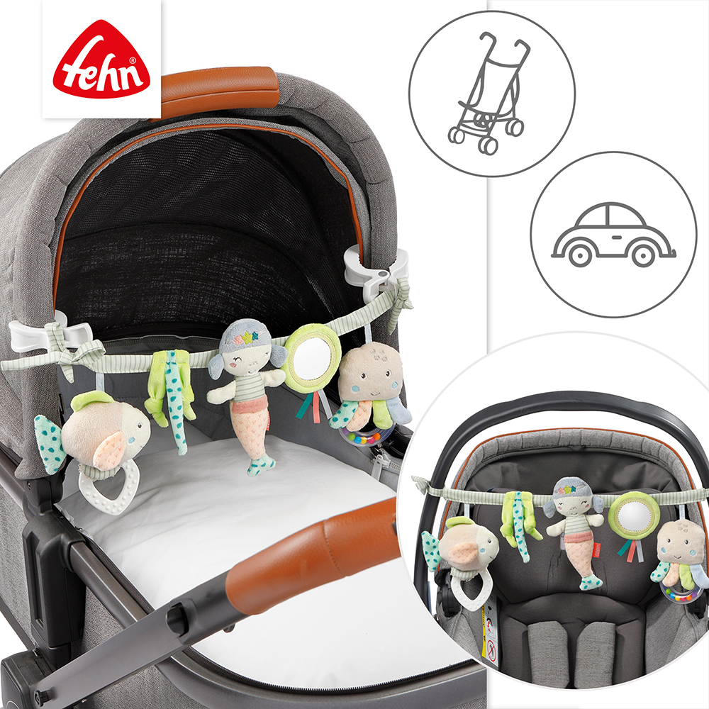 Bild: Fehn Kinderwagenkette Meereskinder 