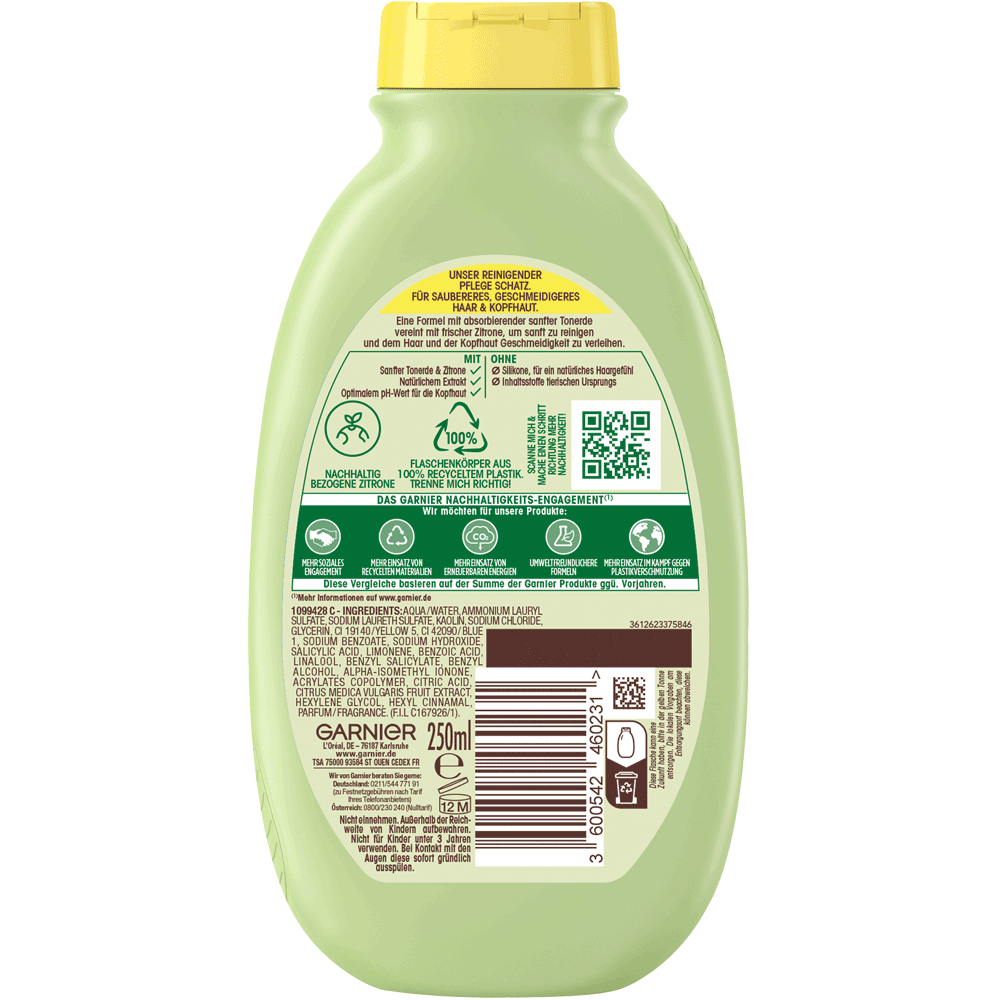 Bild: GARNIER Wahre Schätze der belebende Erfrischer Shampoo 