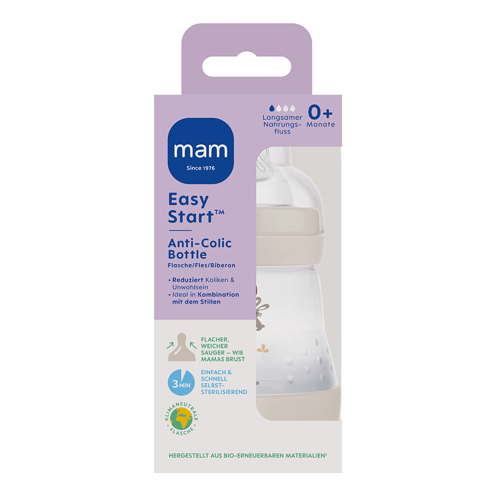 Bild: MAM Easy Start Anti-Colic Bottle 160ml ab 0 Monate 