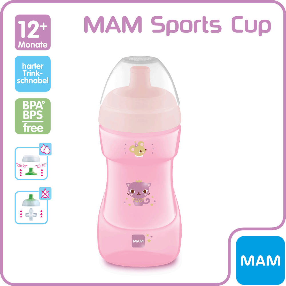 Bild: MAM Sports Cuo Rosa 330ml ab 12 Monate 