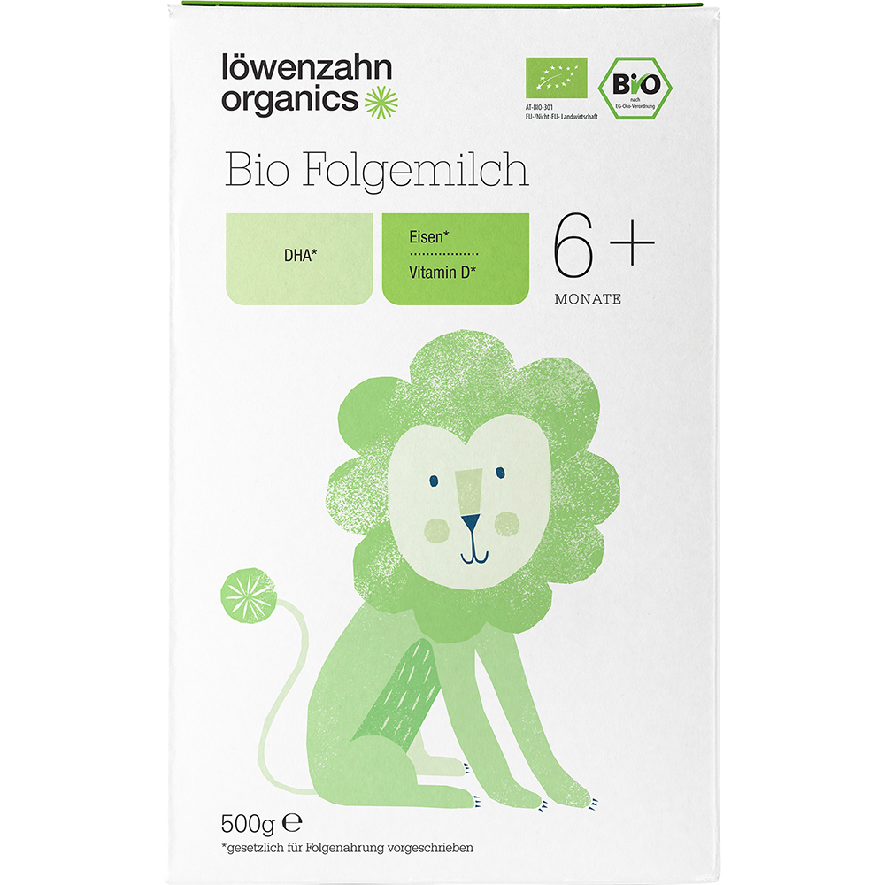 Bild: Löwenzahn organics Bio Folgemilch 