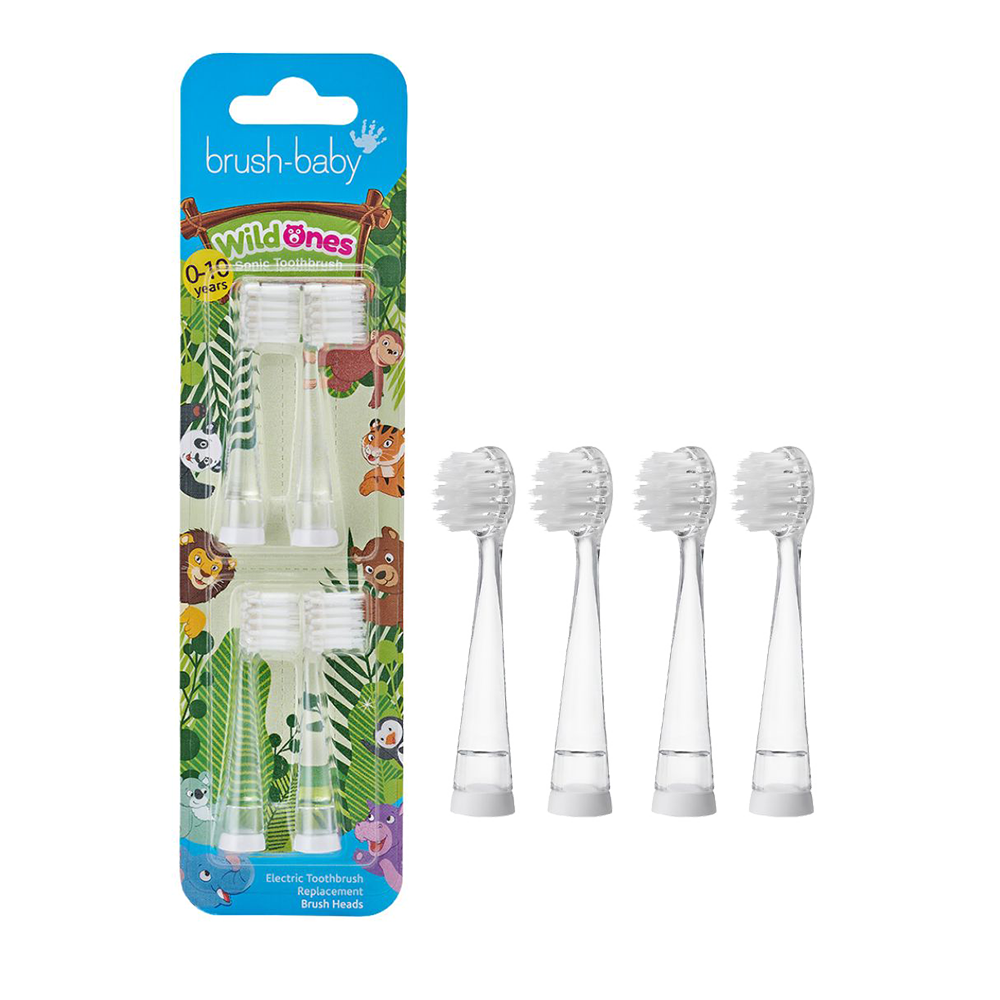 Bild: brush-baby Wild Ones Aufsteckbürsten 