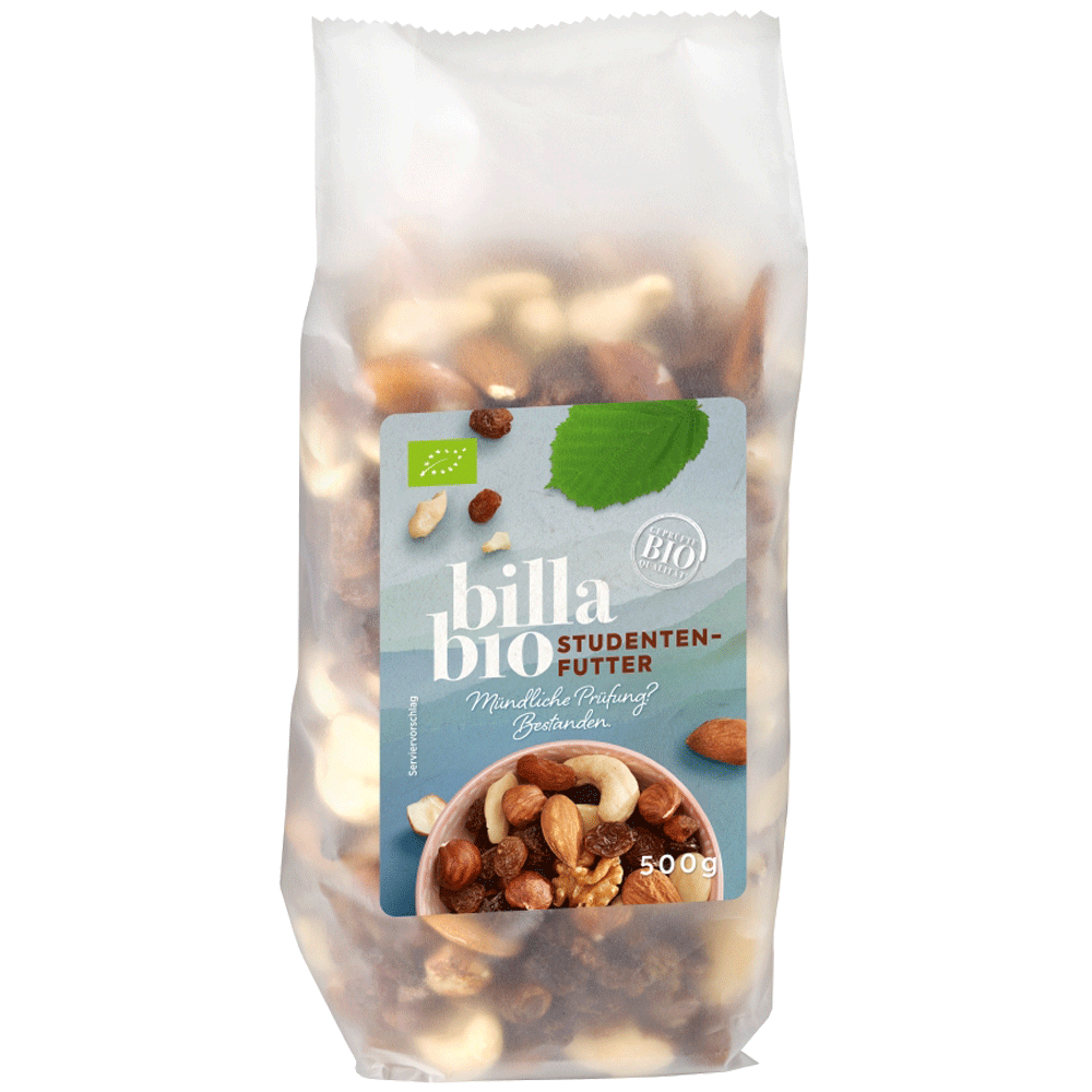 Bild: Billa Bio Studentenfutter 