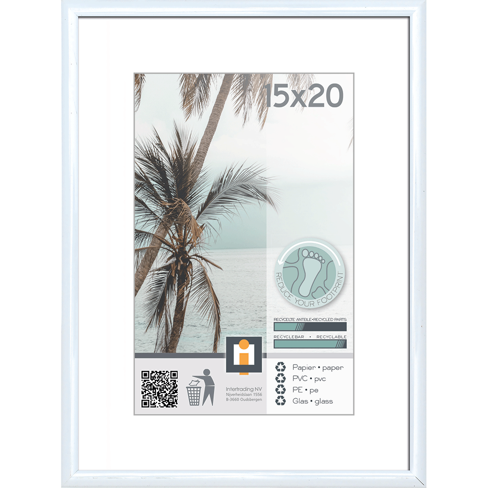 Bild: Tawo Living Bilderrahmen Weiß 15x20cm 