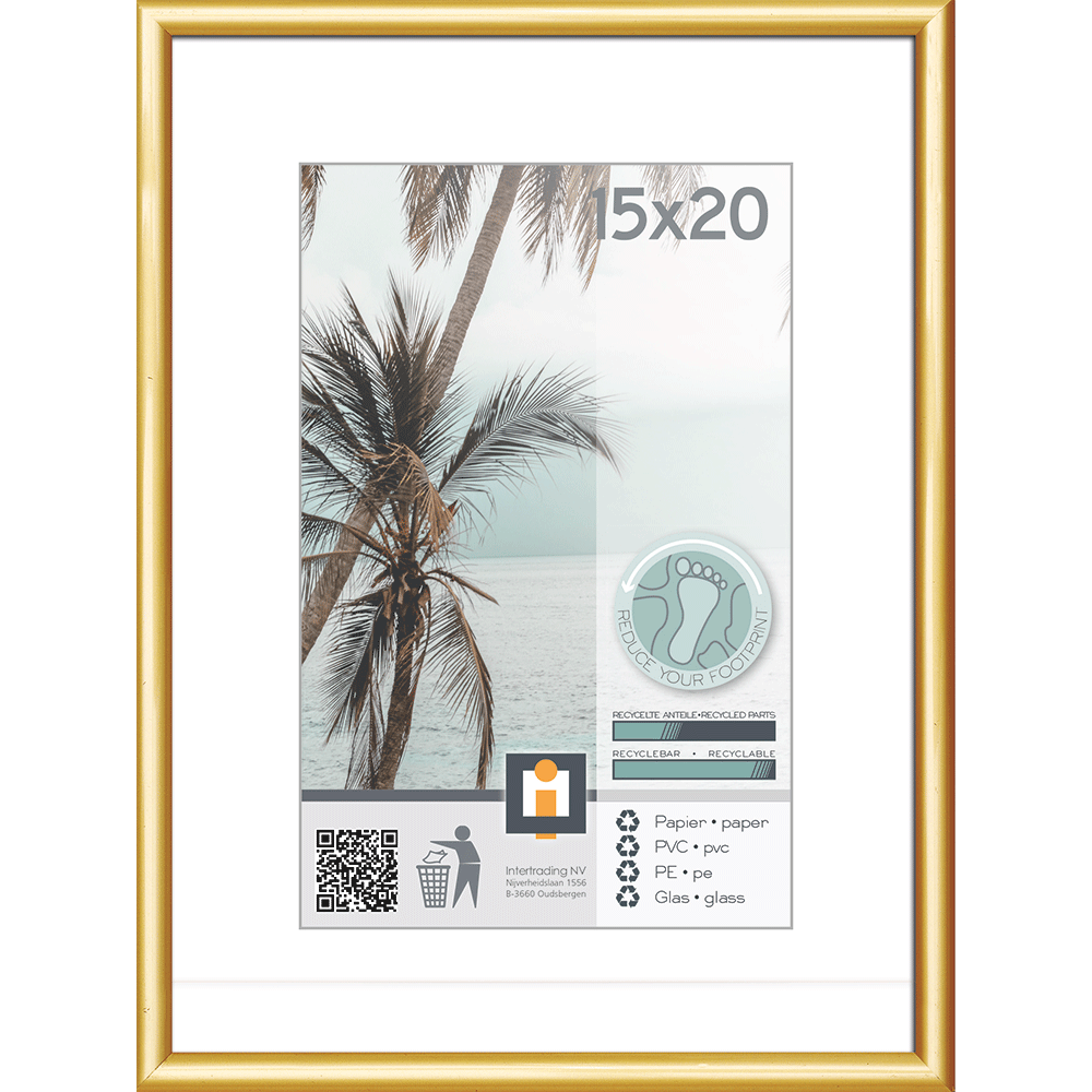 Bild: Tawo Living Bilderrahmen Gold 15x20cm 