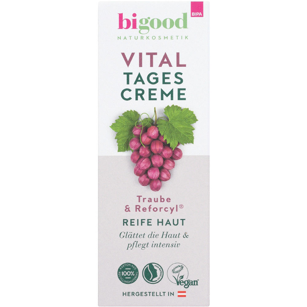 Bild: bi good Vital Tagescreme Traube & Reforcyl