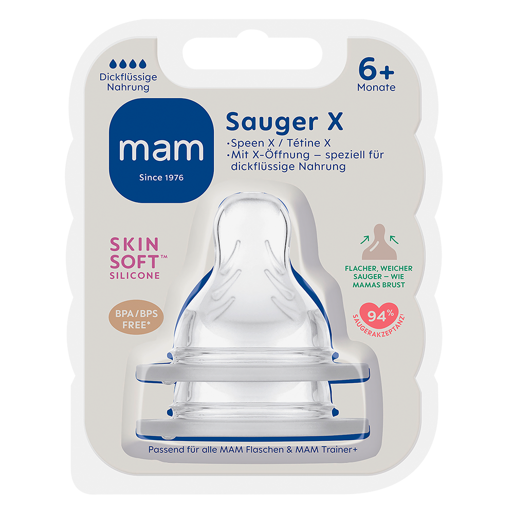Bild: MAM Sauger Größe X, 6+ Monate 
