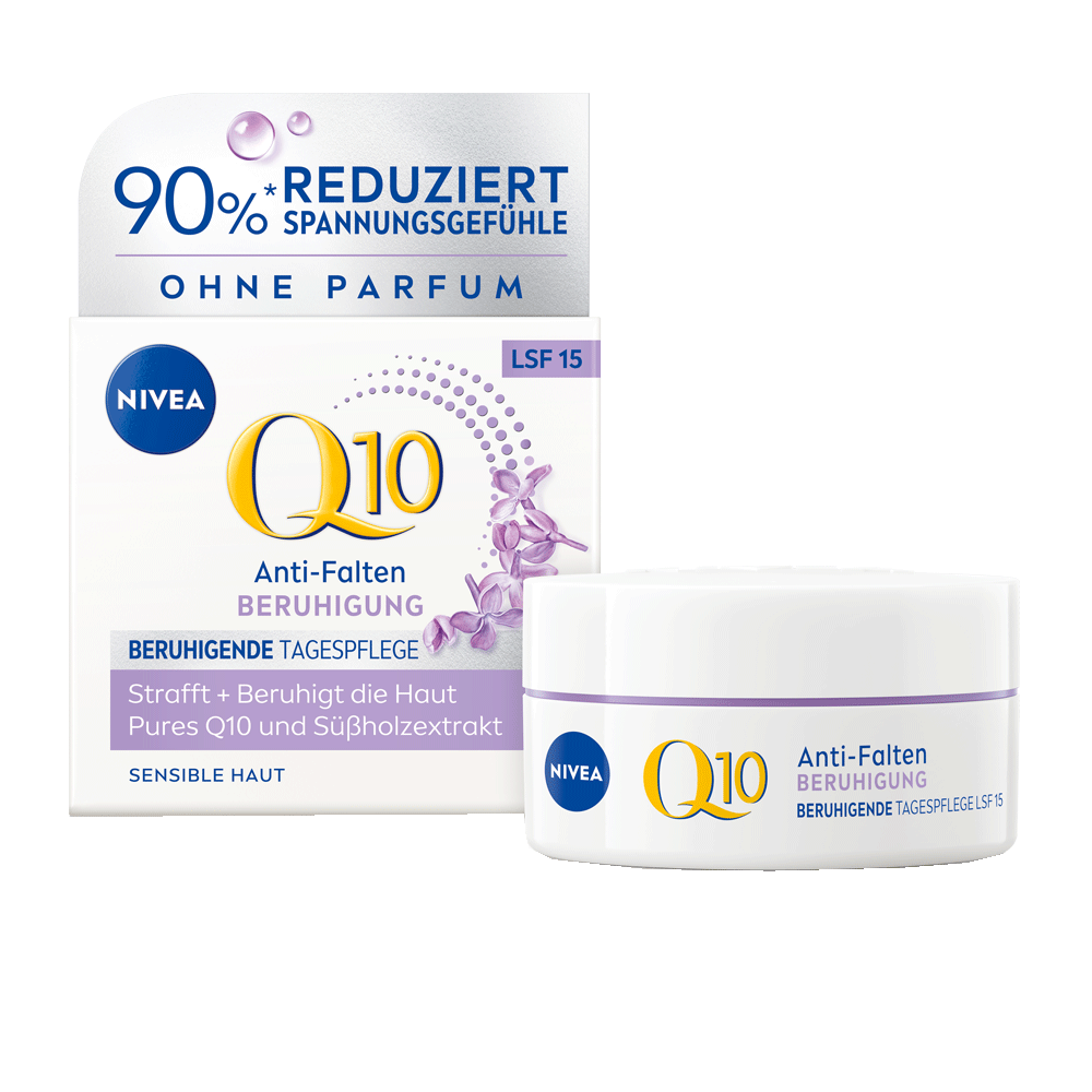 Bild: NIVEA Tagespflege Q10 Anti-Falten Beruhigung 