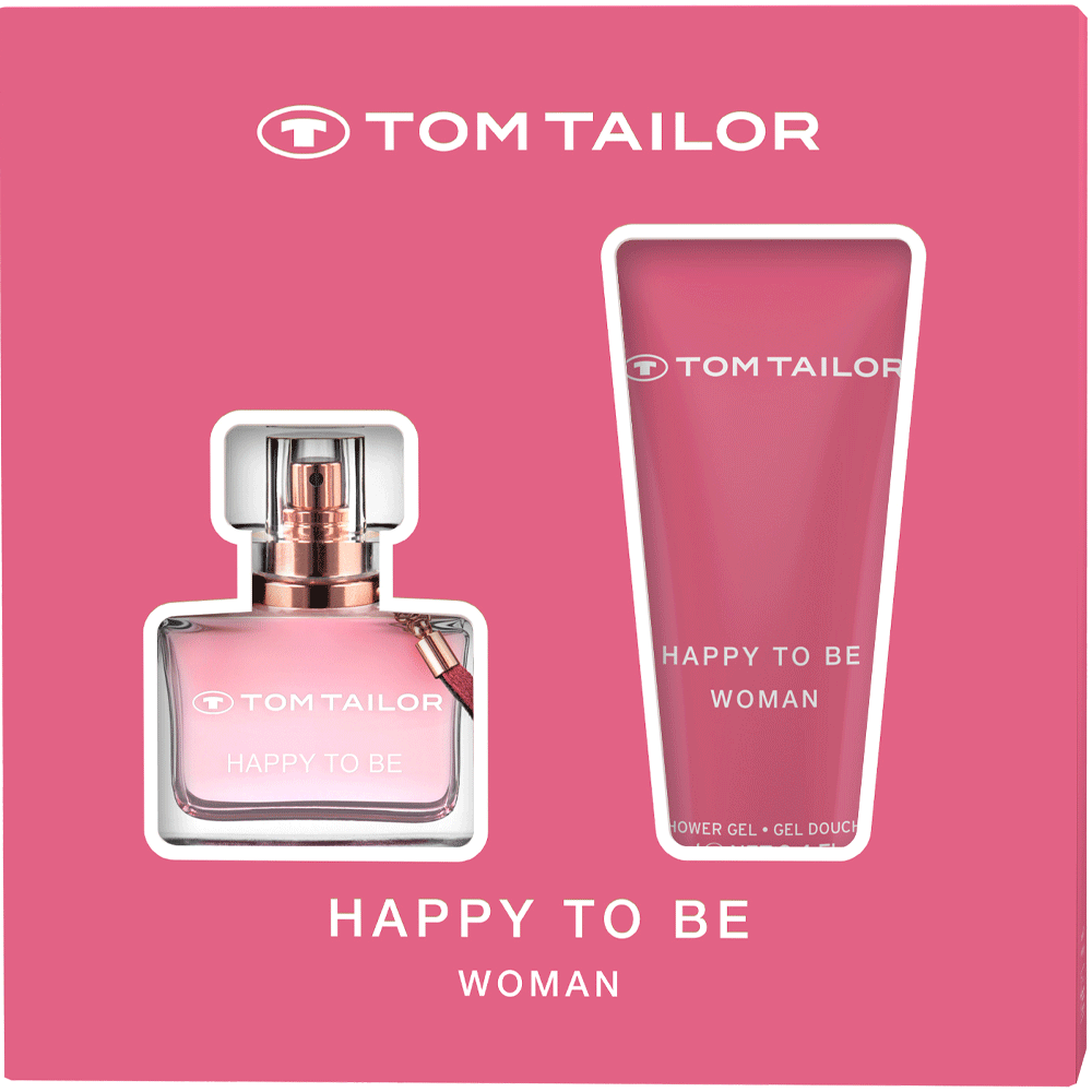 Bild: Tom Tailor Happy to be Woman Geschenkset Eau de Parfum 30 ml + Duschgel 100 ml