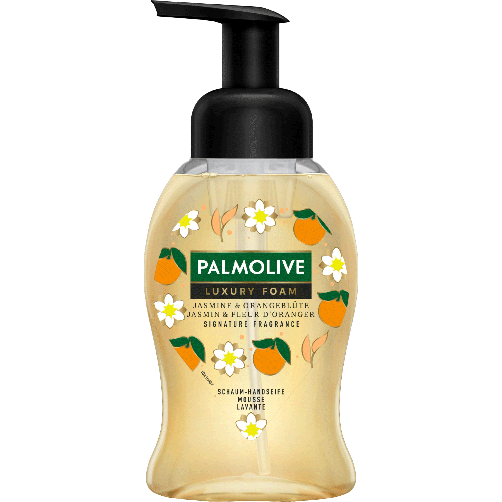 Bild: Palmolive Luxury Foam Schaum-Handseife Jasmine & Orangenblüte