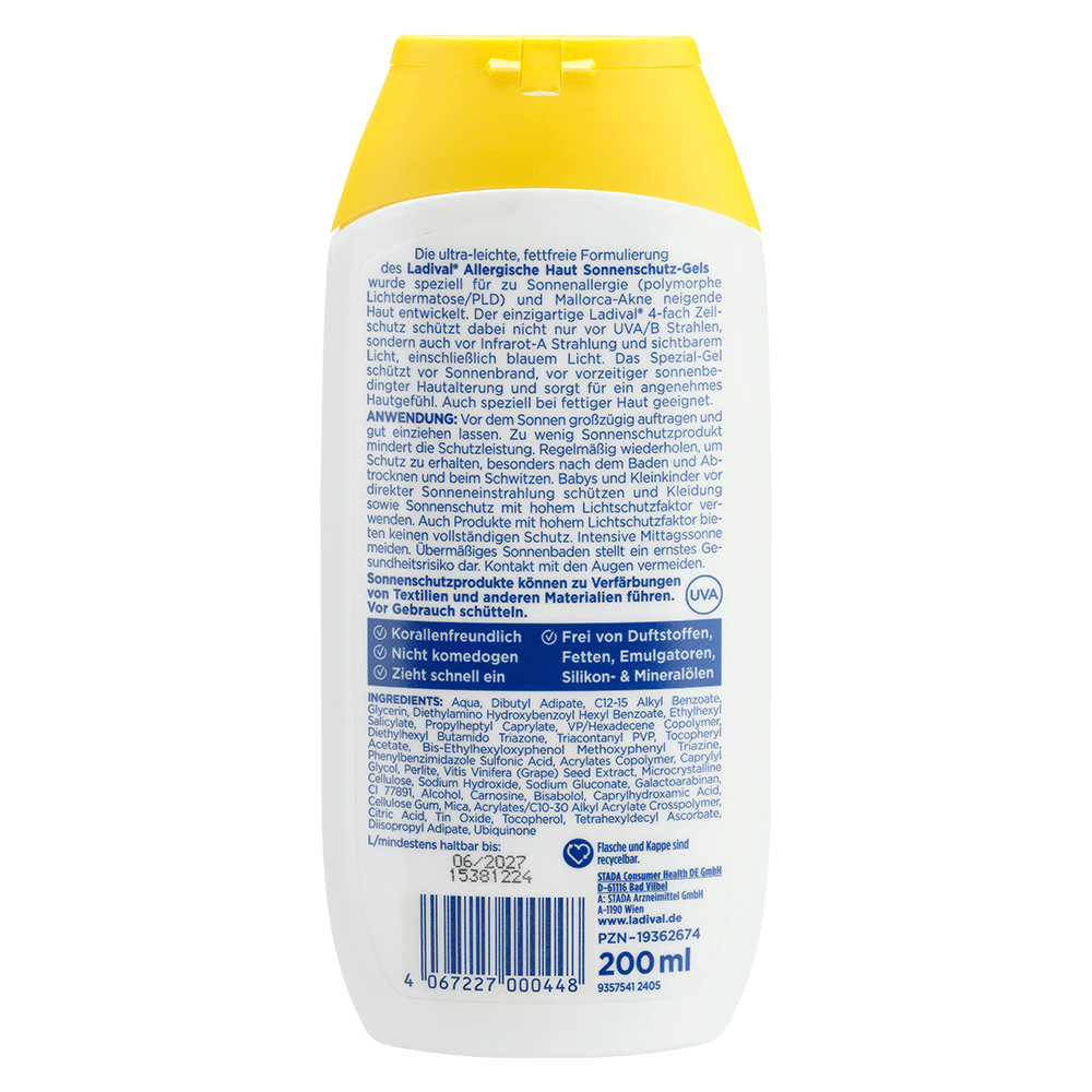 Bild: Ladival Sonnenschutz Gel 