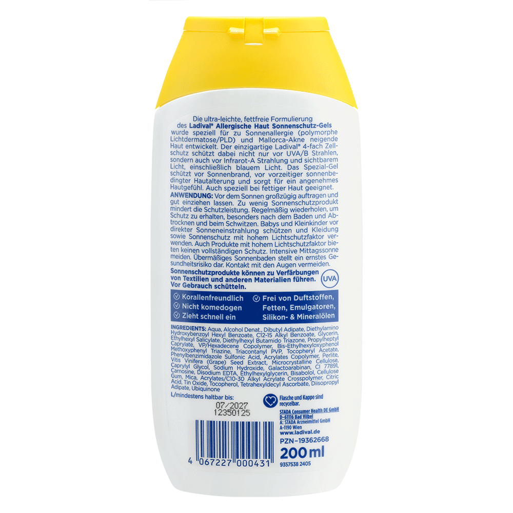 Bild: Ladival Sonnenschutz Gel 