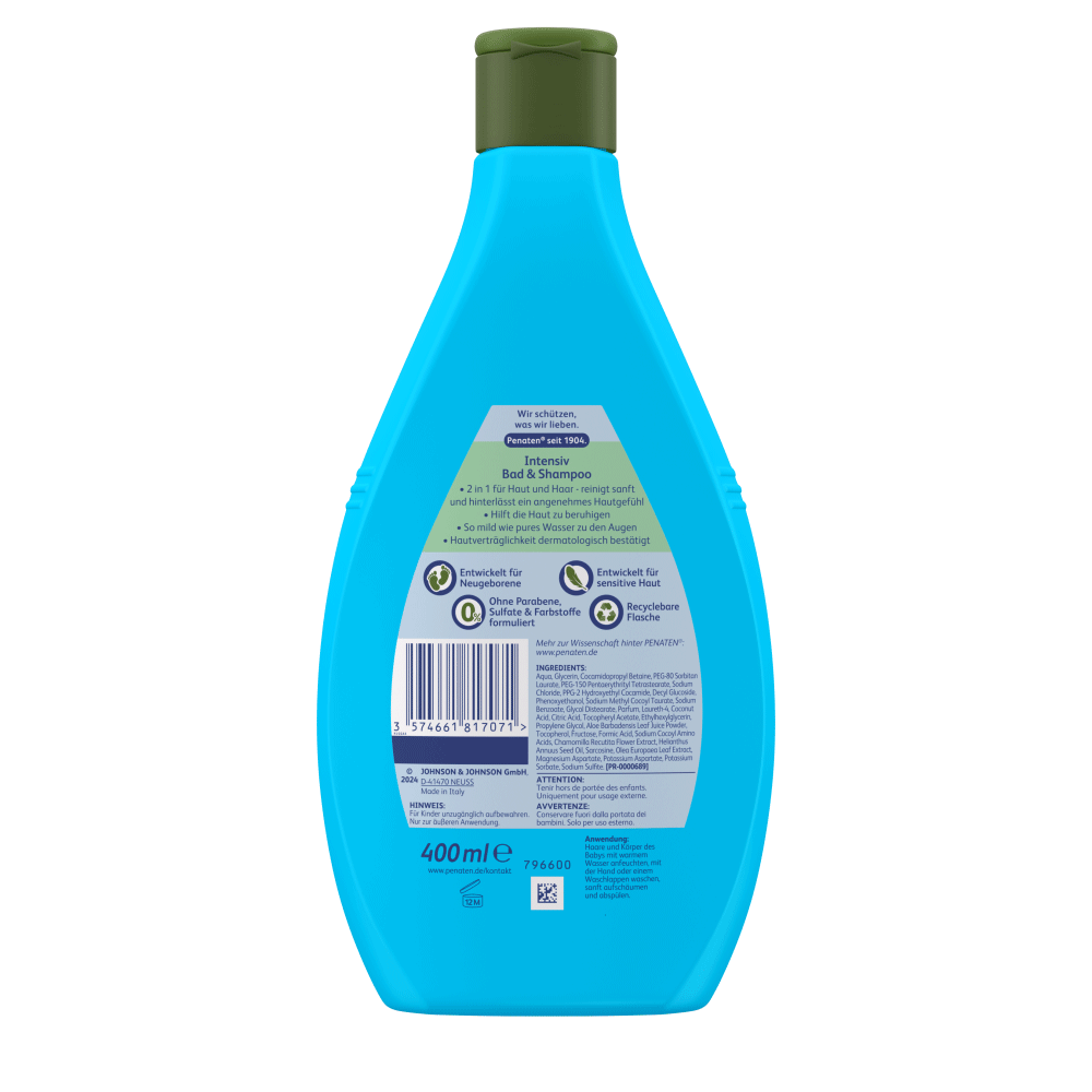 Bild: PENATEN Intensiv Bad und Shampoo 