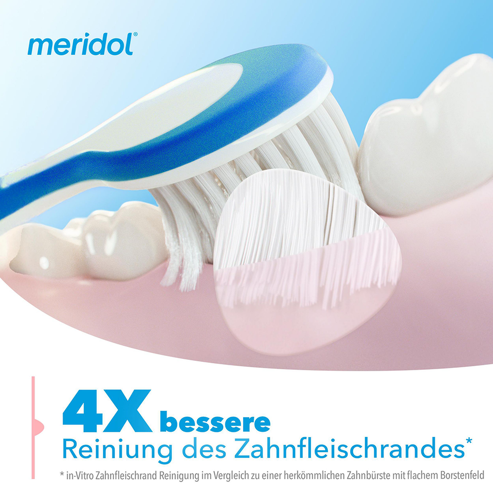 Bild: meridol Zahnbürste Medium 