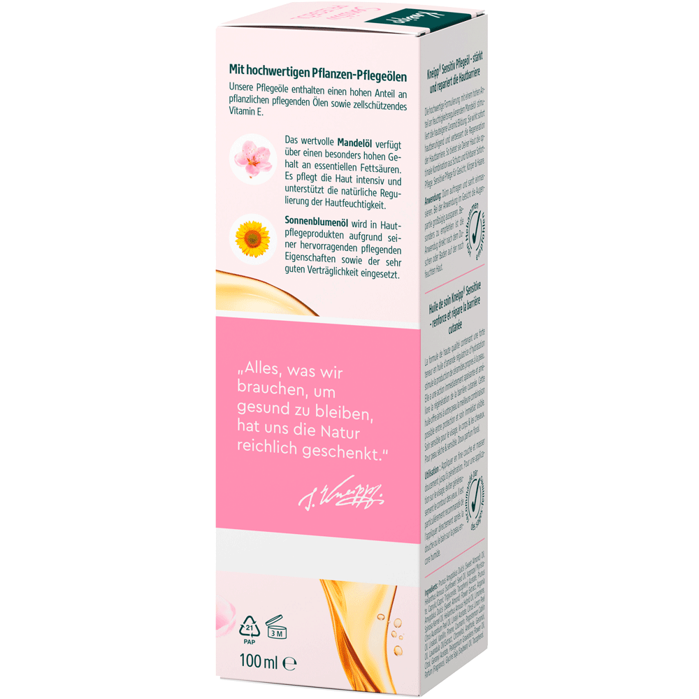 Bild: Kneipp Sensitiv Pflegeöl Mandel 