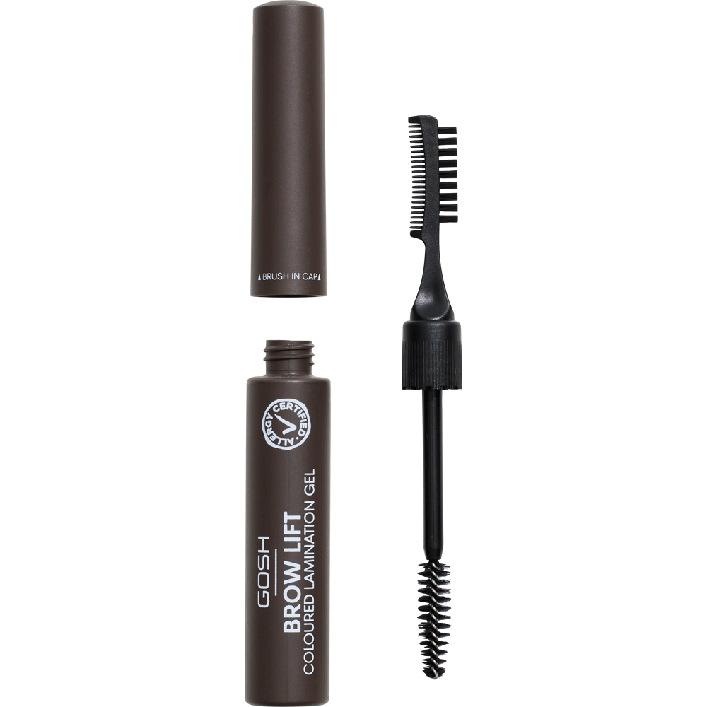 Bild: GOSH Brow Lift Coloured Lamination Gel Dark Brown