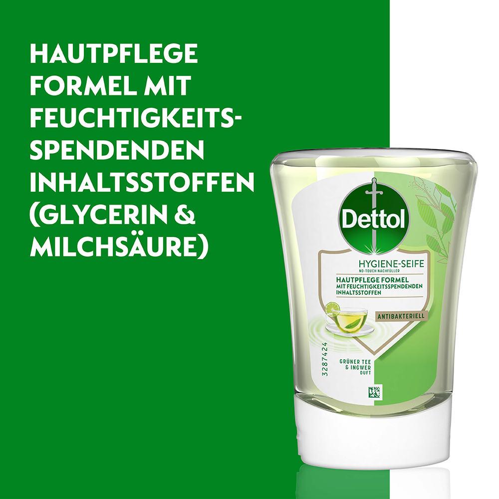 Bild: Dettol No-Touch Nachfüllung Grüner Tee & Ingwer 