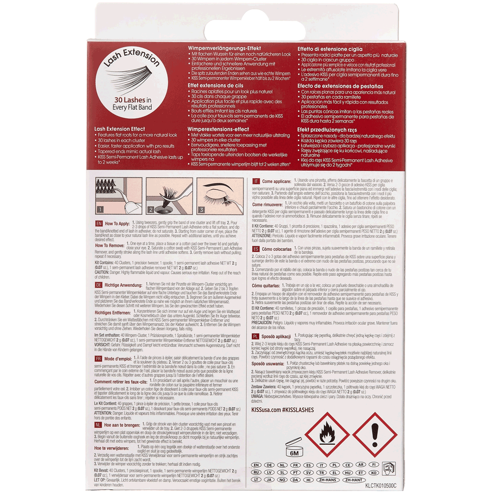 Bild: KISS Lash Couture Luxtensions Lash Extensions Kit