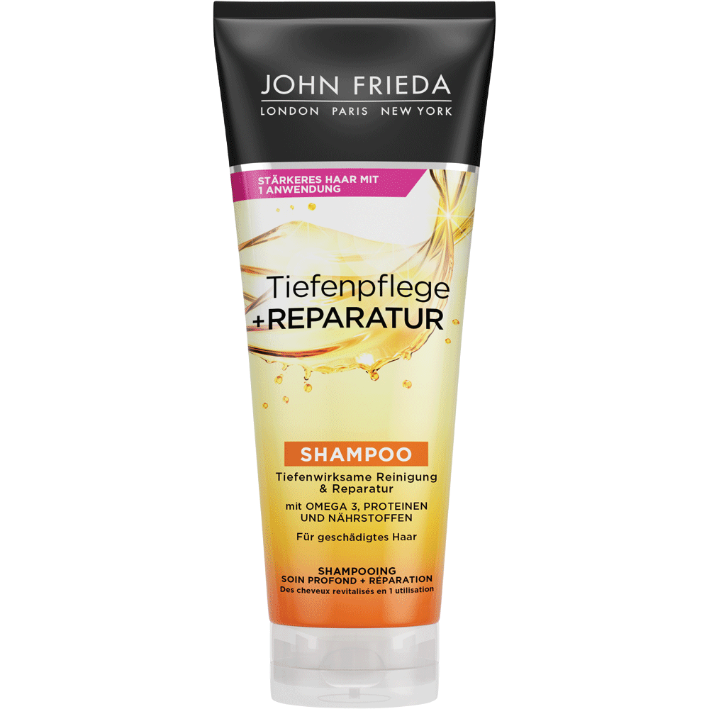 Bild: JOHN FRIEDA Shampoo Tiefenpflege + Reparatur 