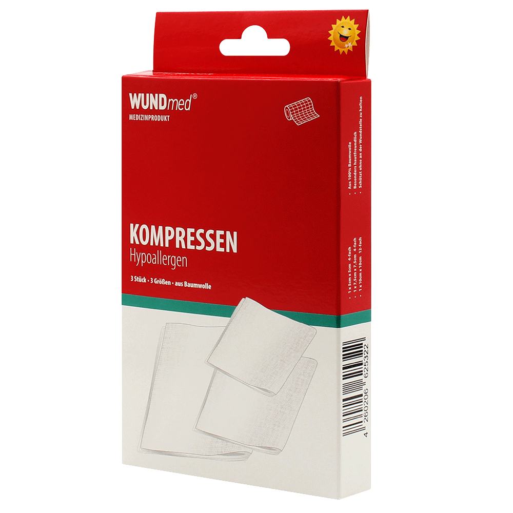 Bild: WUNDmed Kompressen 