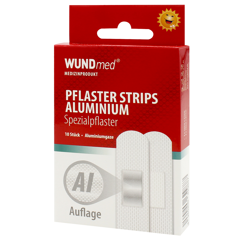 Bild: WUNDmed Pflaster Strips Aluminium 