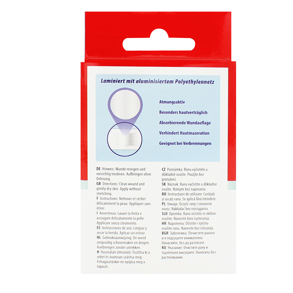 Bild: WUNDmed Pflaster Strips Aluminium 