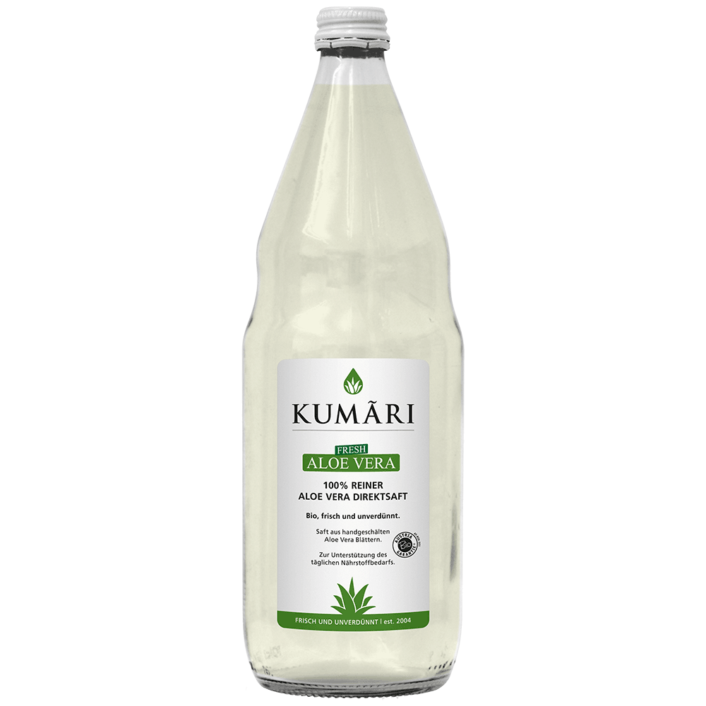 Bild: KUMARI Fresh Aloe Vera Direktsaft