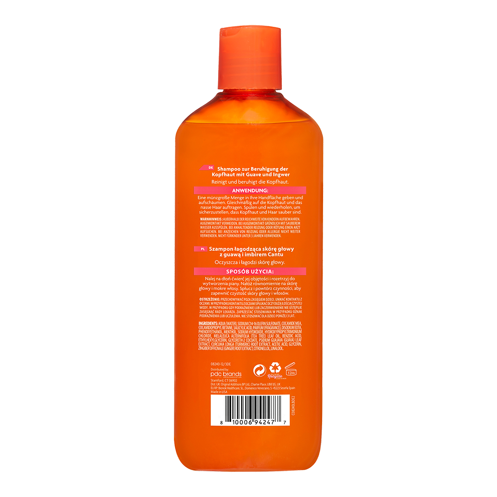 Bild: Cantu Guave Scalp Relief Shampoo 