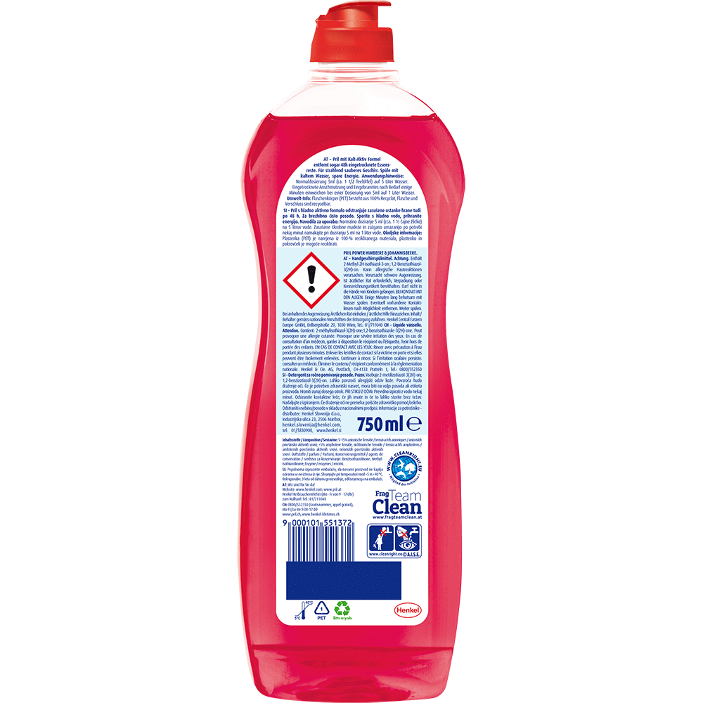 Bild: Pril Spülmittel Power Himbeere und Johannisbeere 