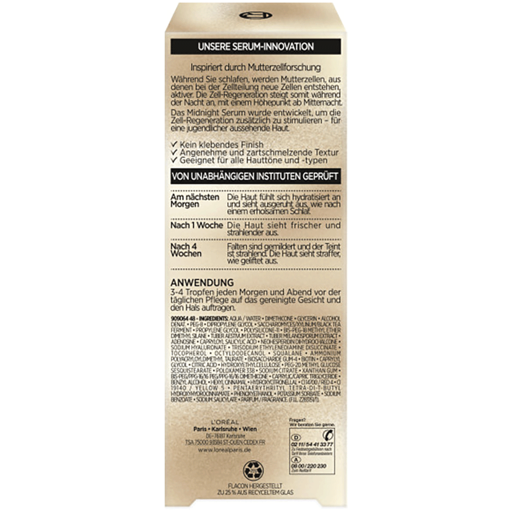 Bild: L'ORÉAL PARIS Age Perfect Zell-Renaissance Midnight Serum