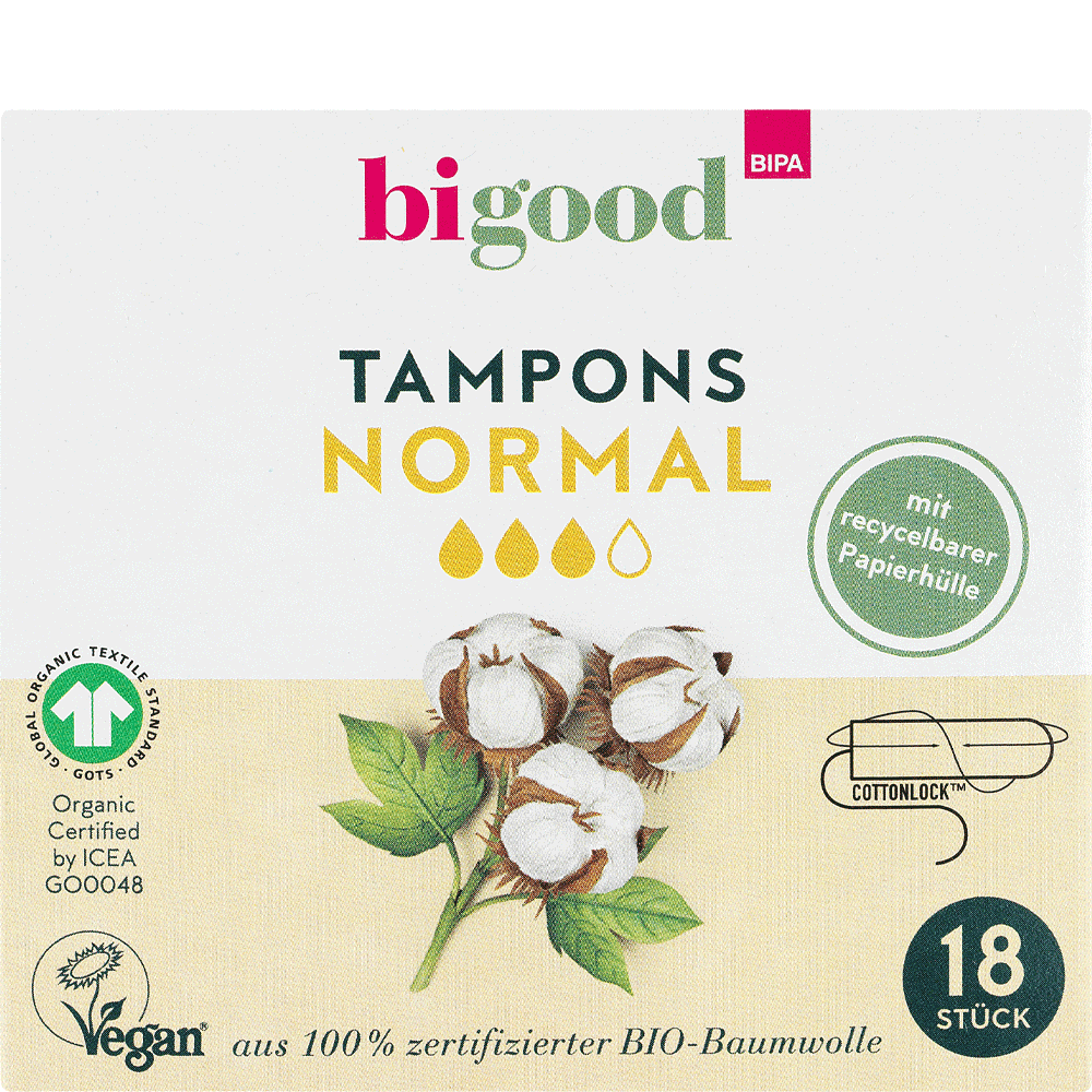 Bild: bi good Tampons Normal