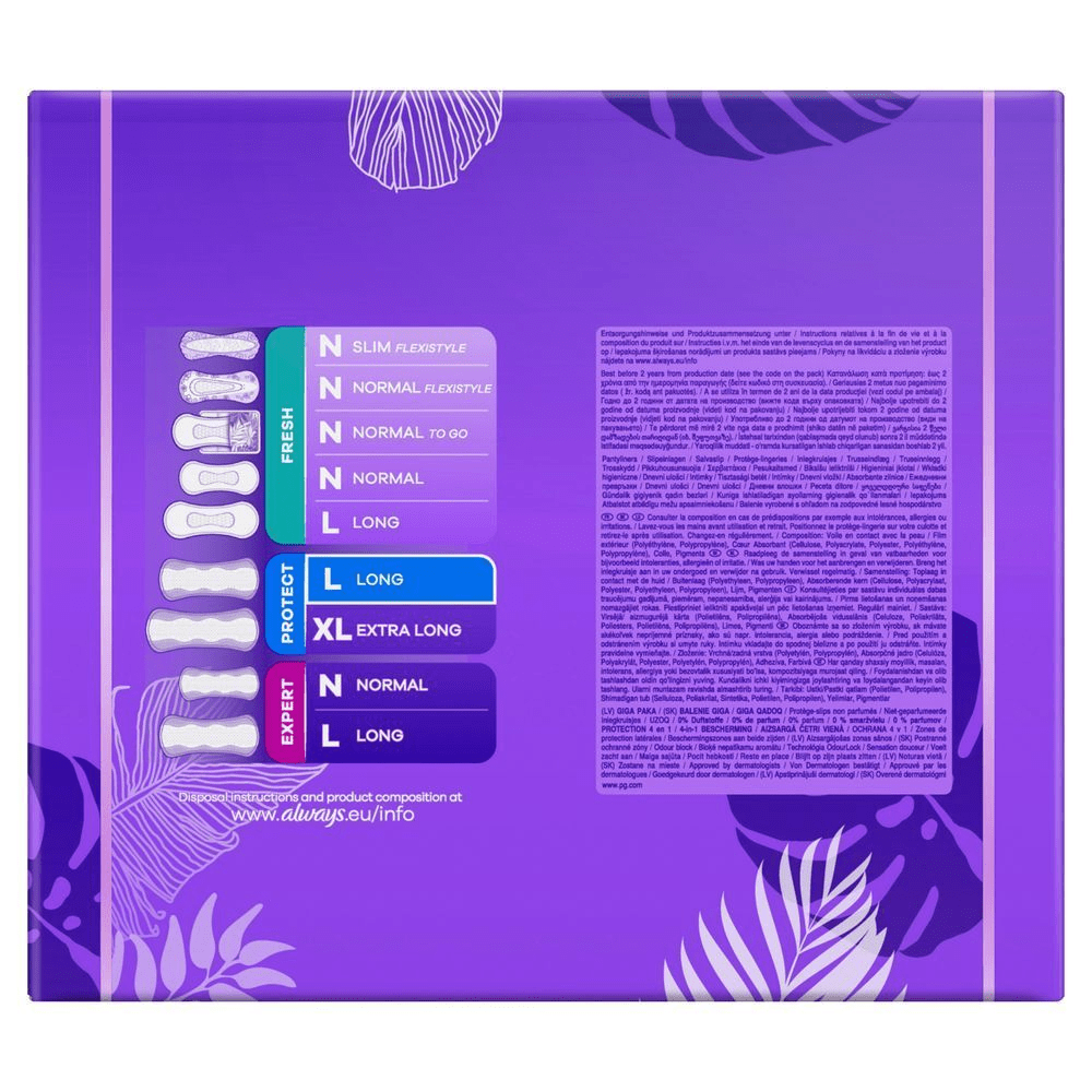 Bild: always Daily Protect Long Slipeinlagen