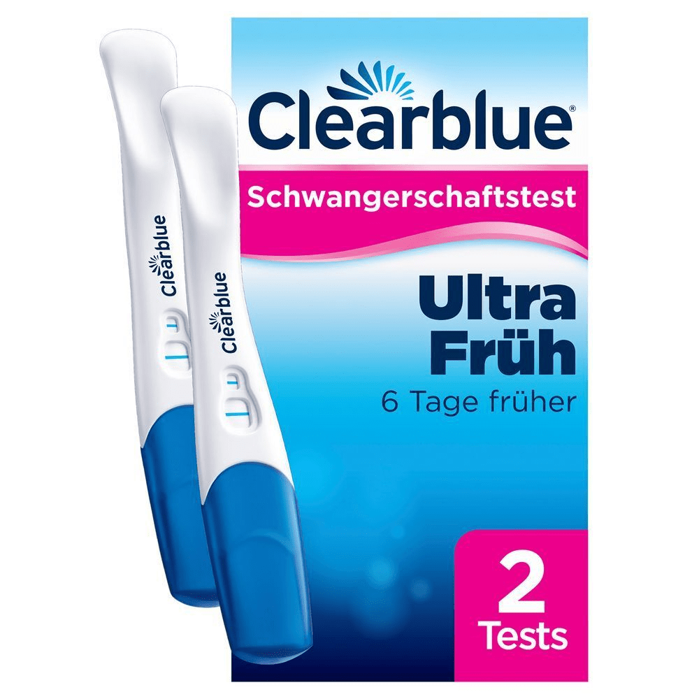 Bild: Clearblue Schwangerschaftsfrühtest