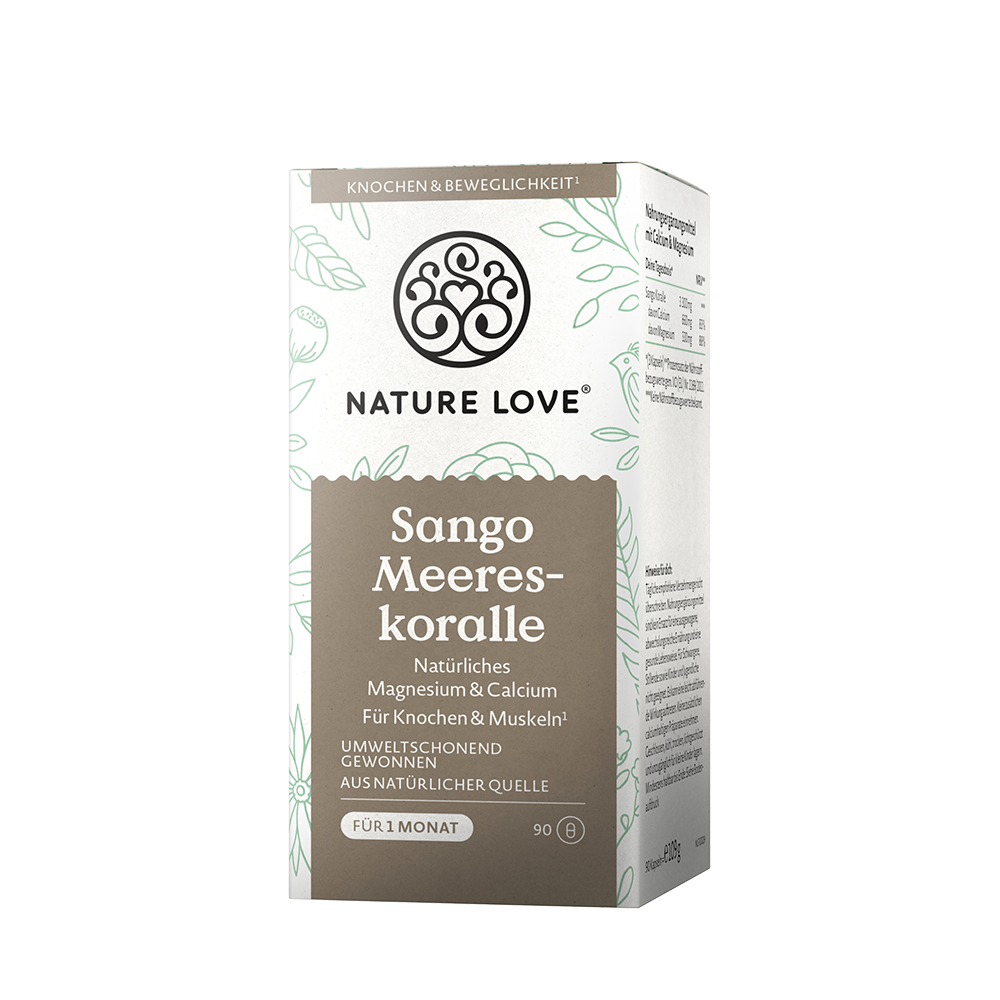 Bild: NATURE LOVE Sango Meereskoralle 