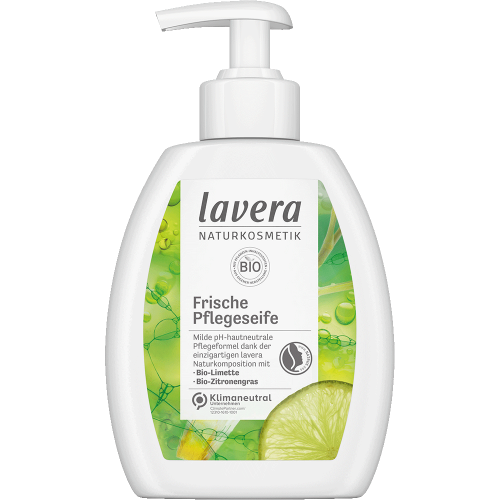 Bild: lavera Pflegeseife Limette & Zitronengras