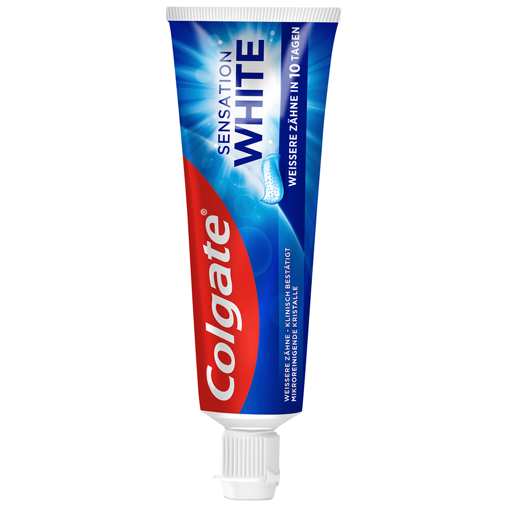 Bild: Colgate Zahnpasta Sensation White 