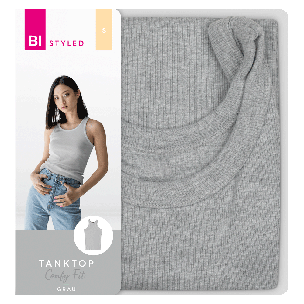 Bild: BI STYLED Tanktop Grau