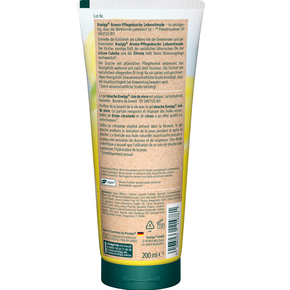 Bild: Kneipp Aroma Pflegedusche Lebensfreude 