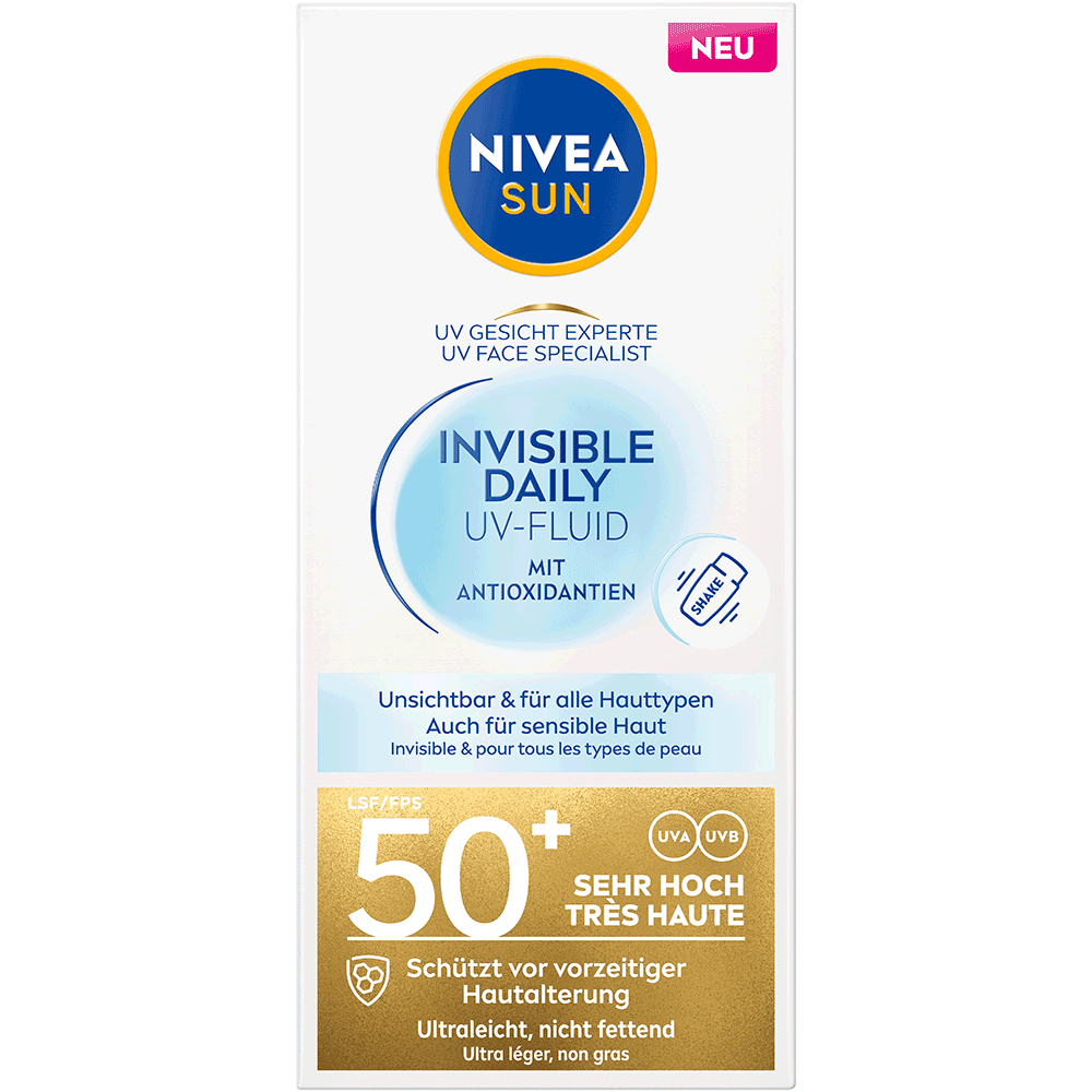 Bild: NIVEA Sun Invisible Daily UV-Fluid LSF 50+ 