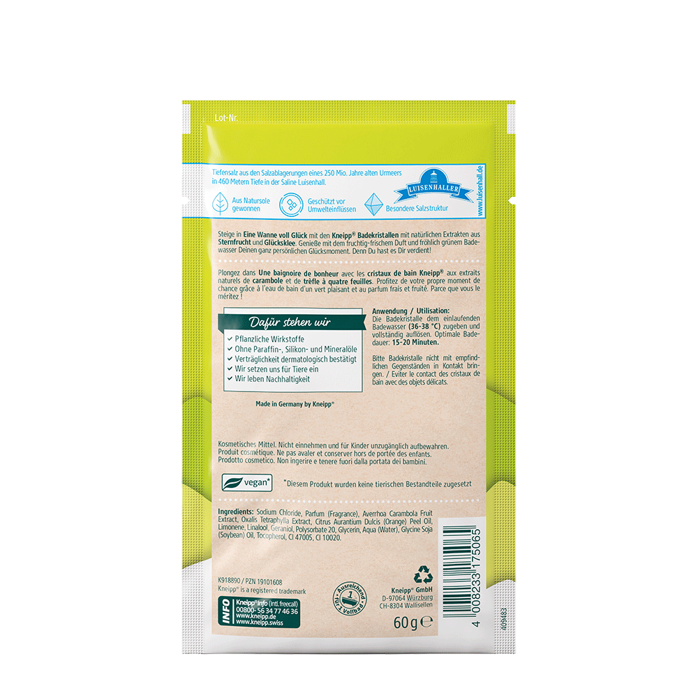 Bild: Kneipp Badekristalle Eine Wanne voll Glück