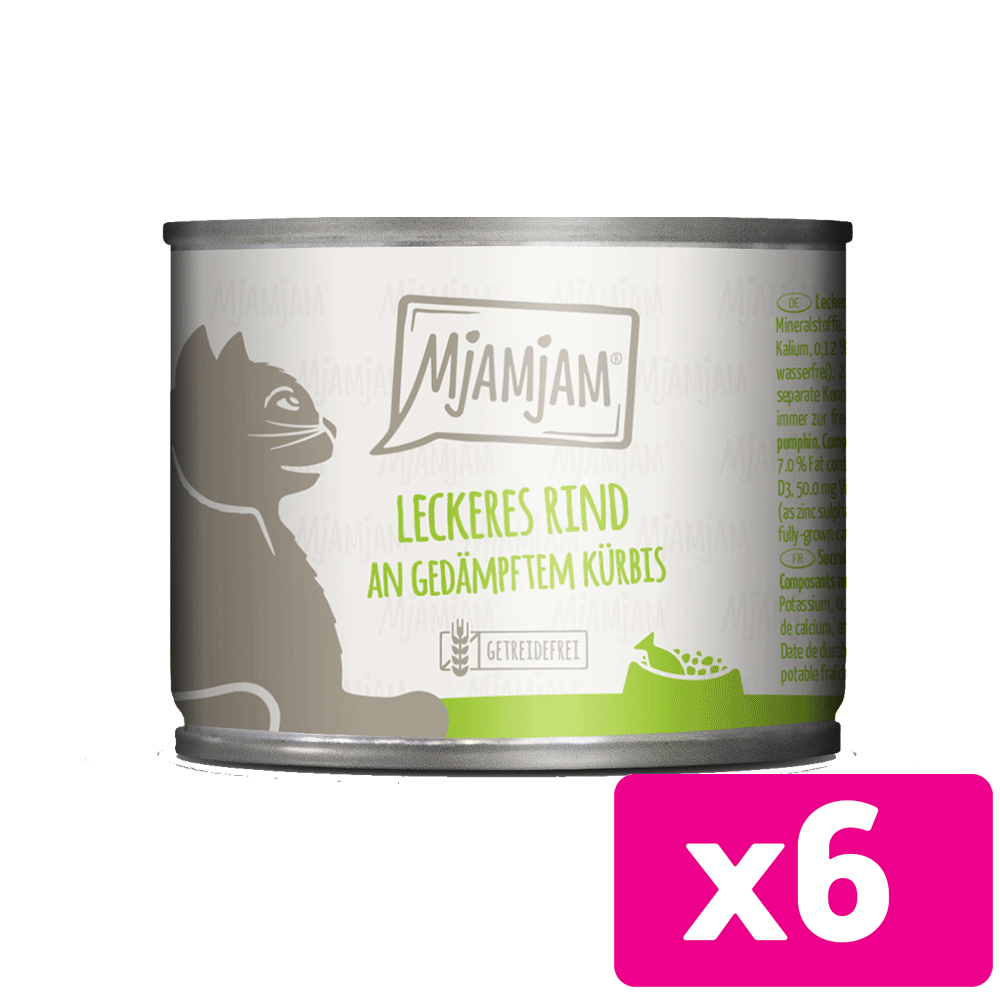 Bild: Mjamjam Leckeres Rind an gedämpftem Kürbis