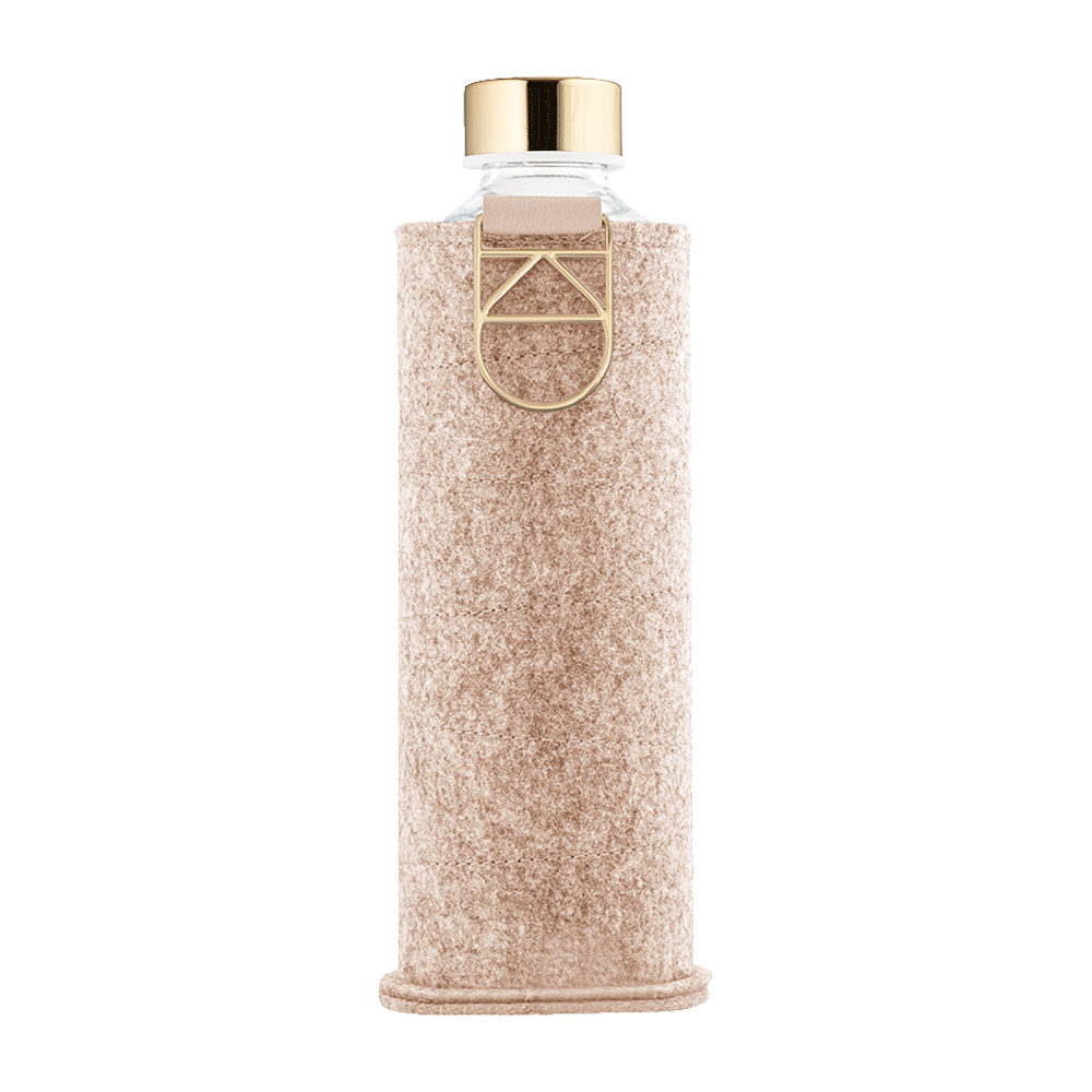 Bild: equa Glasflasche Cookie mit Filzüberzug 750 ml 