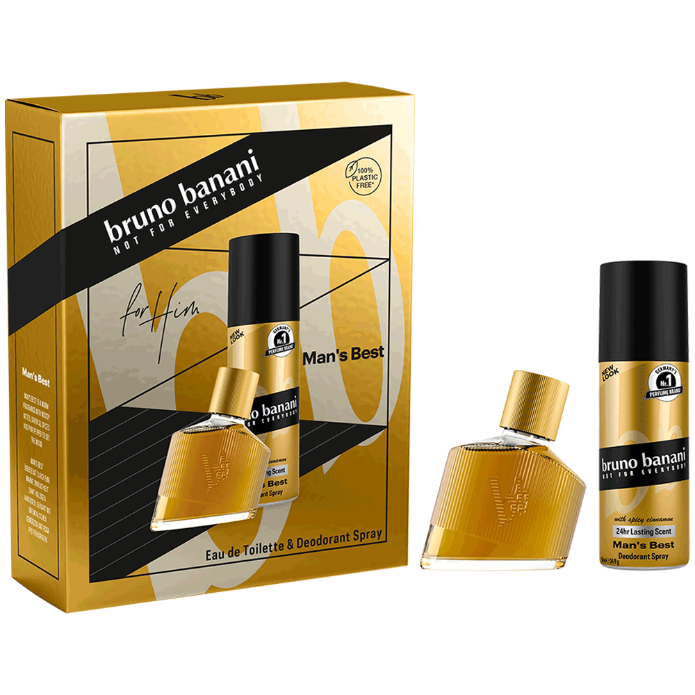 Bild: bruno banani Mans Best Geschenkset Eau de Toilette 30ml + Deodorant 50ml