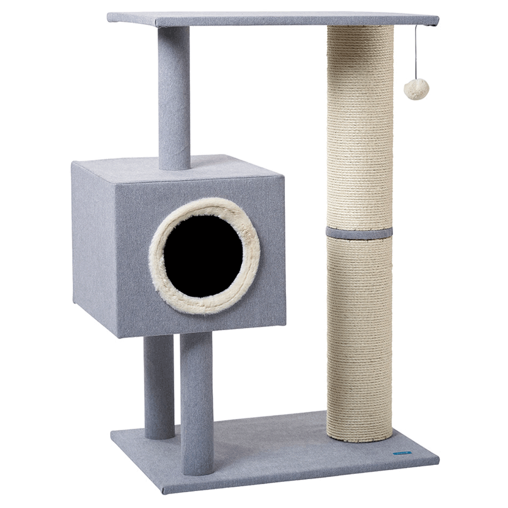 Bild: ZooRoyal Kratzbaum Linnea grau