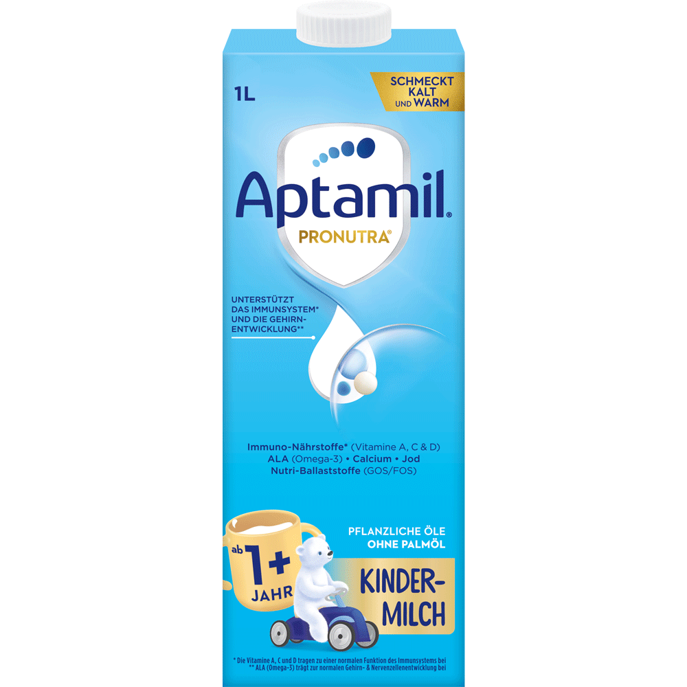 Bild: Aptamil Kindermilch 1+ trinkfertig