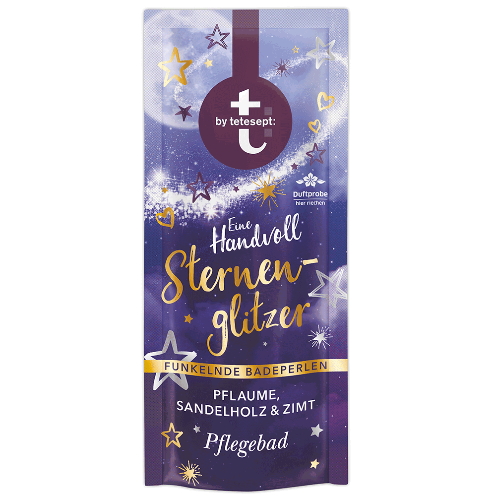 Bild: t: by tetesept Badeperlen Sternenglitzer