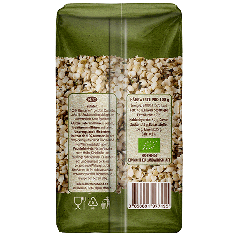 Bild: Nutrigold Hanfsamen