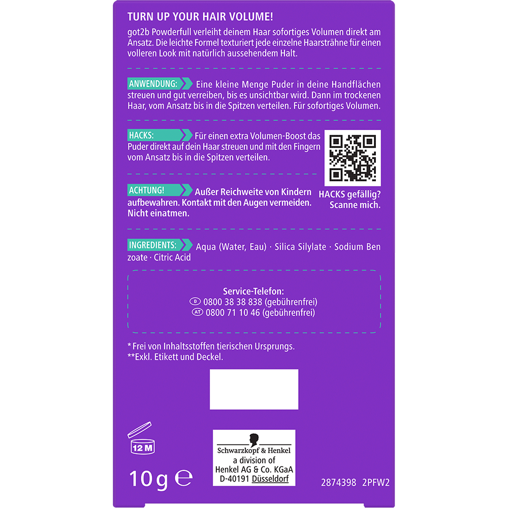 Bild: Got2b Powder Full Volumen Styling Puder